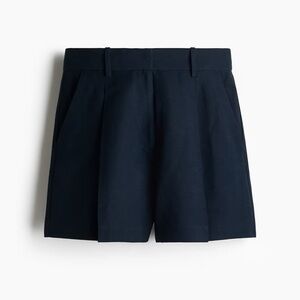 H&M LINEN-BLEND SHORTS